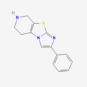 2-Phenyl-5,6,7,8-tetrahydroimidazo[2',1':2,3]thiazolo[5,4-c]pyridine