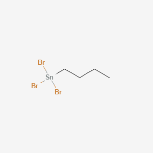 molecular formula C4H9Br3Sn B8371195 Stannane, tribromobutyl- CAS No. 1528-07-0
