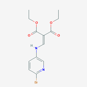 Diethyl 2-((6-bromopyridine-3-ylamino)methylene)malonate