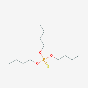 molecular formula C12H27O3PS B083715 O,O,O-Tributyl phosphorothioate CAS No. 12408-16-1