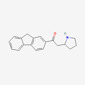 2-Fluorenyl 2-pyrrolidinylmethyl ketone