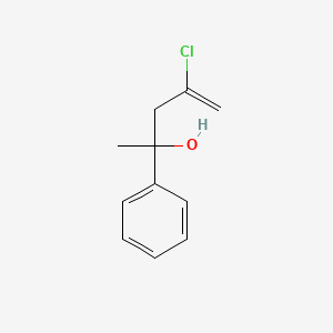 2-Chloro-4-phenyl-1-penten-4-ol