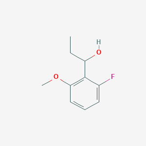 1-(2-Fluoro-6-methoxy-phenyl)-propan-1-ol