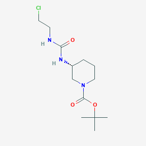 tert-Butyl (R)-3-(3-(2-chloroethyl)ureido)piperidine-1-carboxylate