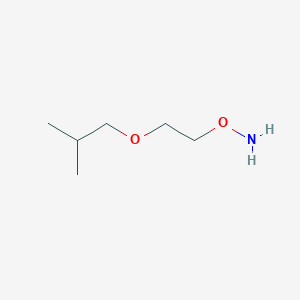 molecular formula C6H15NO2 B8371950 O-(isobutoxy-ethyl)-hydroxylamine 
