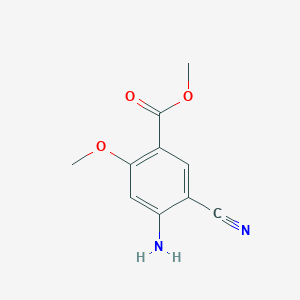 Methyl 4-amino-5-cyano-2-methoxybenzoate