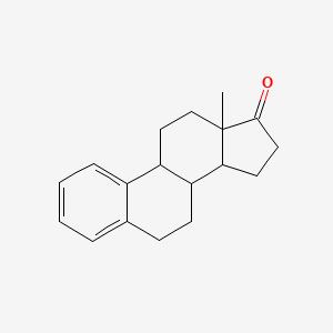 molecular formula C18H22O B8372111 13-methyl-7,8,9,11,12,14,15,16-octahydro-6H-cyclopenta[a]phenanthren-17-one CAS No. 22528-37-6