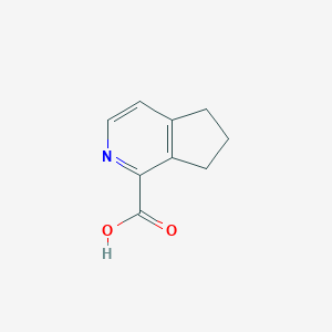 molecular formula C9H9NO2 B8372157 6,7-dihydro-5H-cyclopenta[c]pyridine-1-carboxylic acid 