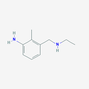 3-[(Ethylamino)methyl]-2-methylaniline