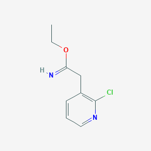 Ethyl 2-(2-chloropyridin-3-yl)acetimidate