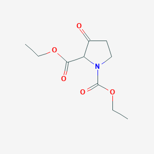 Diethyl 3-oxo-1,2-pyrrolidinedicarboxylate