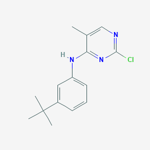 N-(3-tert-butylphenyl)-2-chloro-5-methylpyrimidin-4-amine