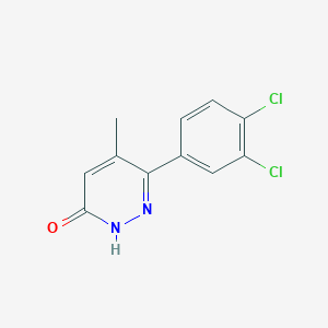 6-(3,4-dichlorophenyl)-5-methylpyridazin-3(2H)-one