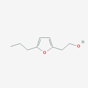 molecular formula C9H14O2 B8372437 5-Propyl-2-furanethanol 