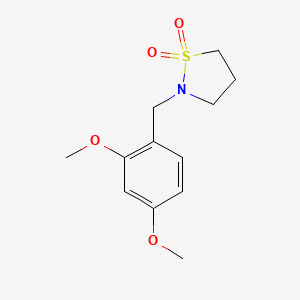 2-(2,4-Dimethoxybenzyl)isothiazolidine-1,1-dioxide