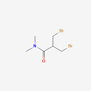 3-Bromo-2-(bromomethyl)-N,N-dimethylpropanamide