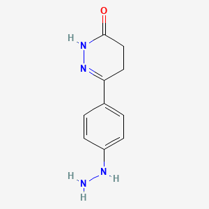 6-(4-hydrazino-phenyl)-4,5-dihydro-2H-pyridazin-3-one
