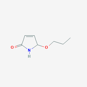 1,5-dihydro-5-n-propyloxy-2H-pyrrol-2-one