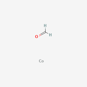 molecular formula CH2CoO B8372557 Cobalt;formaldehyde 