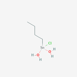 molecular formula C4H13ClO2Sn B083728 Butylchlorodihydroxytin CAS No. 13355-96-9