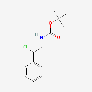 2-t-Butoxycarbonylamino-1-chloro-1-phenylethane