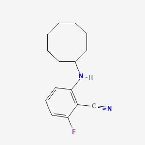 2-Cyclooctylamino-6-fluorobenzonitrile