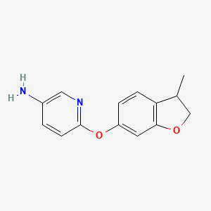 2-(3-Methyl-2,3-dihydro-6-benzofuryloxy)-5-aminopyridine