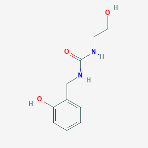 N-(2-hydroxyethyl)-N'-(2-hydroxybenzyl)urea