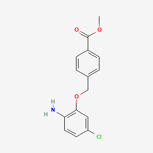 Methyl 4-(2-amino-5-chlorophenoxymethyl)benzoate