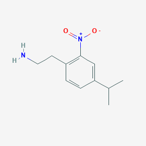 2-(4-Isopropyl-2-nitrophenyl)ethylamine