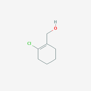 molecular formula C7H11ClO B8373219 (2-Chlorocyclohex-1-enyl)-methanol 