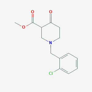 Methyl 1-(2-chlorobenzyl)-4-oxo-3-piperidinecarboxylate