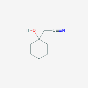 molecular formula C8H13NO B083733 (1-Hydroxy-cyclohexyl)-acetonitrile CAS No. 14368-55-9