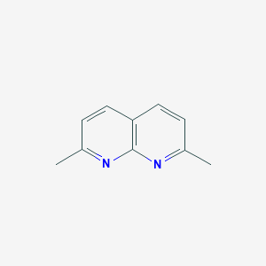 molecular formula C10H10N2 B083737 2,7-二甲基-1,8-萘啶 CAS No. 14903-78-7