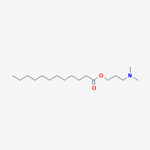 molecular formula C17H35NO2 B8374163 3-Dimethylaminopropyl Laurate 
