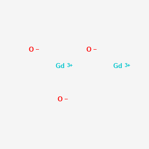 molecular formula Gd2O3 B083743 Gadolinium(III) oxide CAS No. 11129-31-0