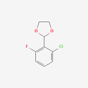 2-(2-Chloro-6-fluorophenyl)-1,3-dioxolane