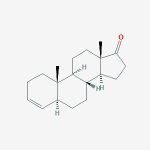 molecular formula C19H28O B083745 5a-Androst-3-en-17-one CAS No. 14935-81-0