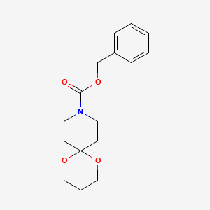 Benzyl 1,5-dioxa-9-azaspiro[5.5]undecane-9-carboxylate