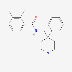 2,3-Dimethyl-N-(1-methyl-4-phenyl-piperidin-4-ylmethyl)-benzamide