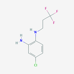 4-Chloro-N1-(3,3,3-trifluoropropyl)benzene-1,2-diamine