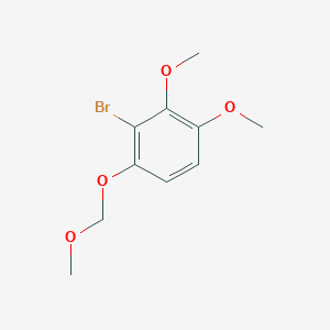 1,2-Dimethoxy-3-bromo-4-(methoxymethoxy)benzene