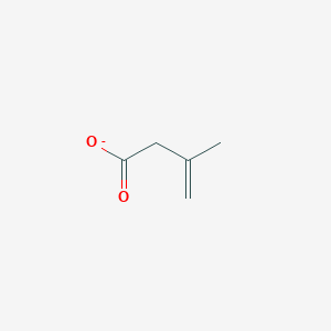 molecular formula C5H7O2- B8374857 Isopropenylacetate 