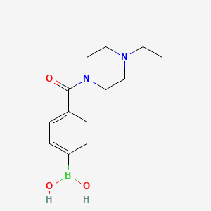 4-(4-Isopropylpiperazine-1-carbonyl)phenylboronic acid