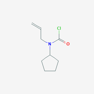 Allyl(cyclopentyl)carbamoyl chloride