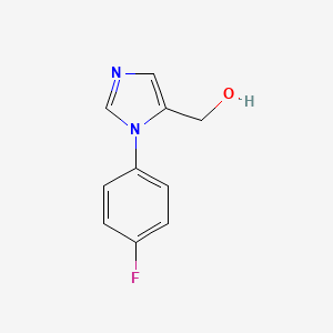 [1-(4-fluorophenyl)-1H-imidazol-5-yl]methanol