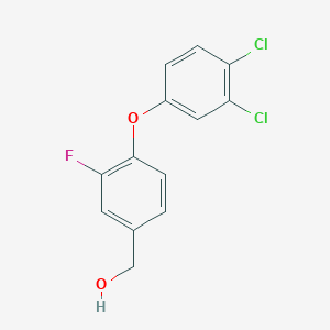 (4-(3,4-Dichlorophenoxy)-3-fluorophenyl)methanol