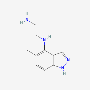 5-Methyl-4-(2-aminoethylamino)-indazole