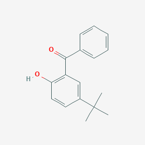 molecular formula C17H18O2 B083751 (5-Tert-butyl-2-hydroxyphenyl)(phenyl)methanone CAS No. 10425-05-5