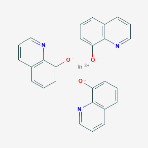molecular formula C27H18InN3O3 B083753 Indium Oxine CAS No. 14514-42-2